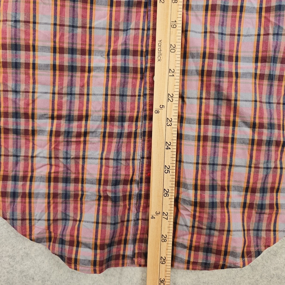 Gustin Shirt Mens Medium Long Sleeve Button Down 100% Cotton USA Lightweight - Picture 5 of 8